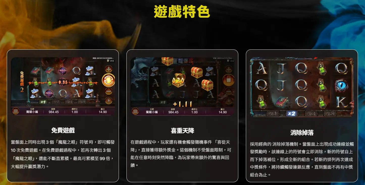 魔龍傳奇 Dragon Legend|GR好路電子最強爆金代表作 × 優塔娛樂城獨家登場!