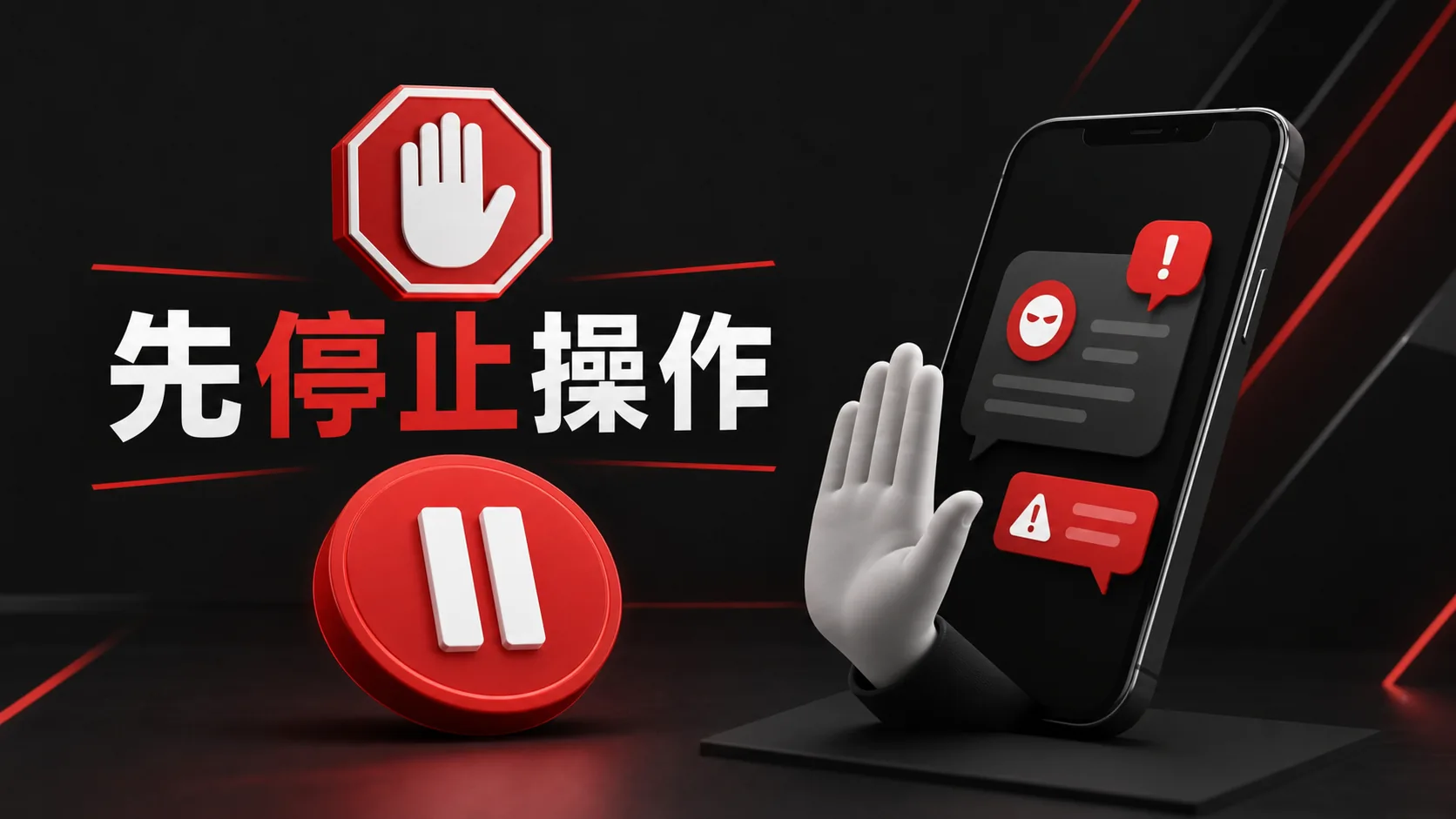疑似受騙事件的停止操作與保存證據流程圖