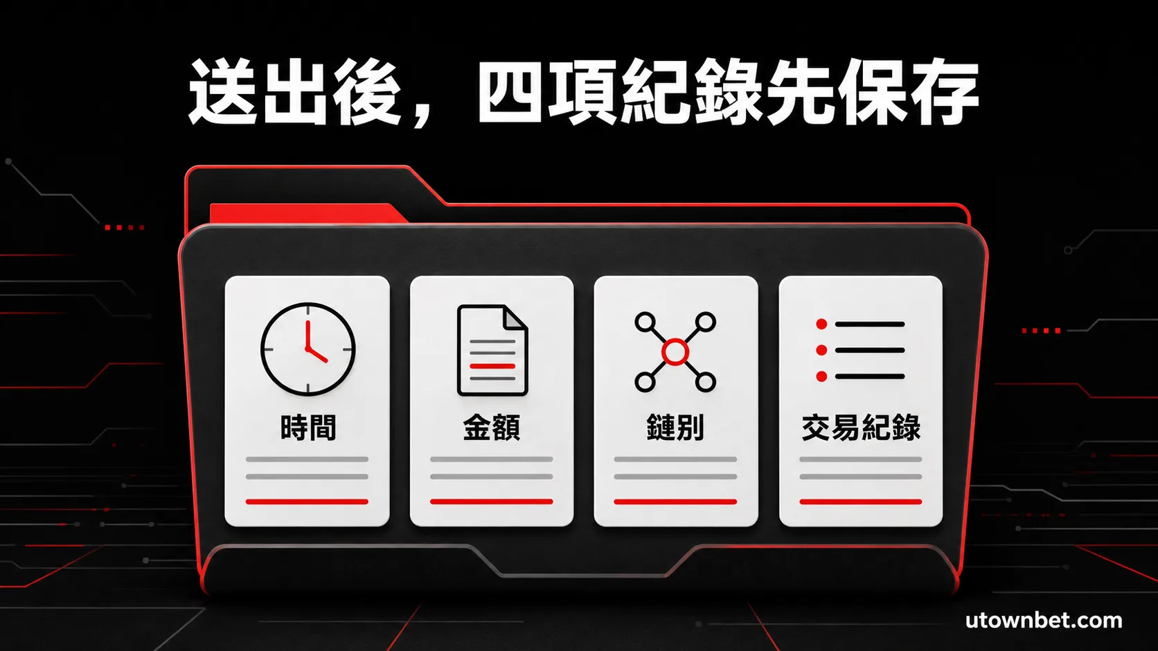 USDT 交易紀錄與截圖保存重點圖示