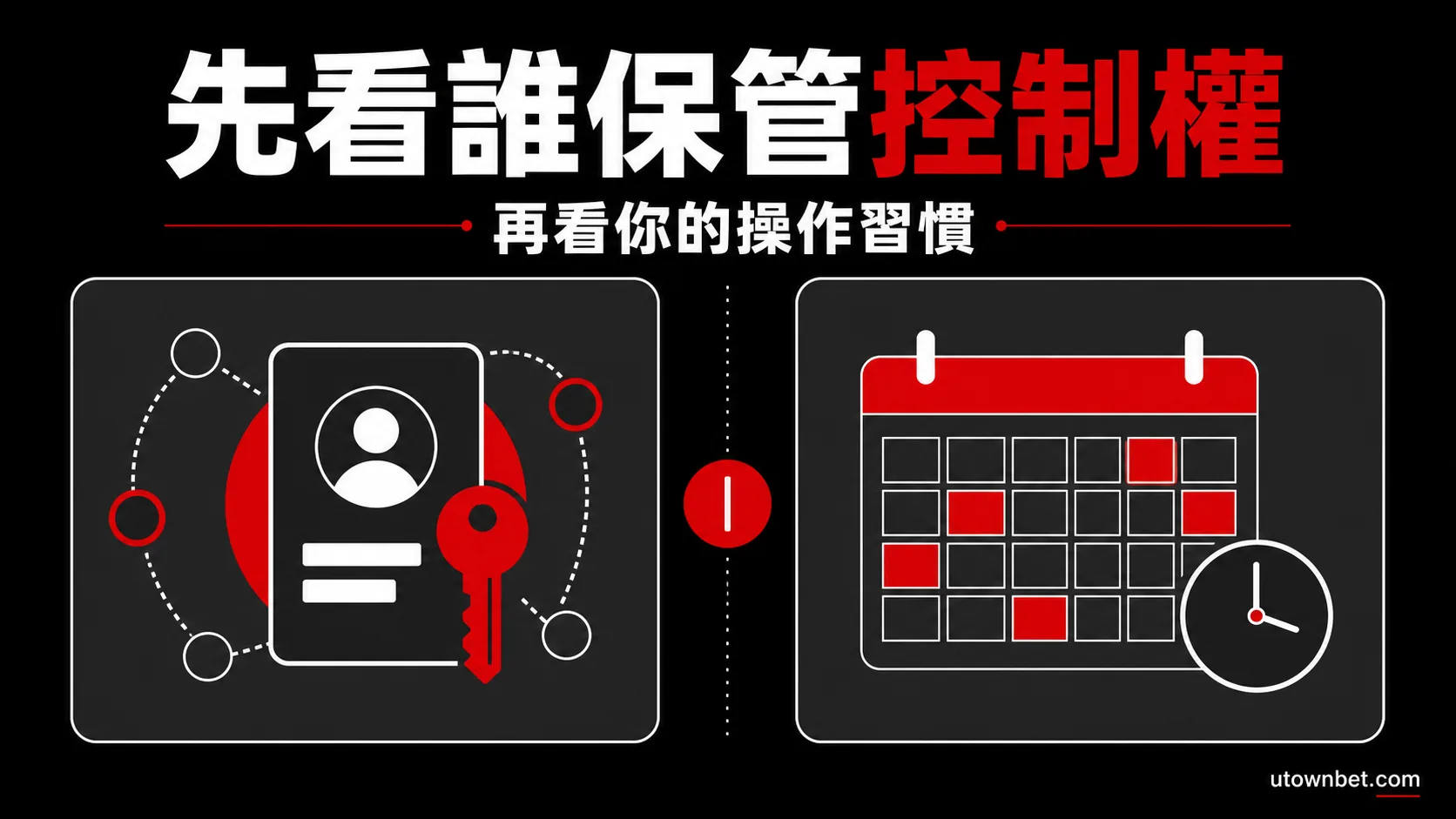 熱錢包與冷錢包的保管責任比較圖示