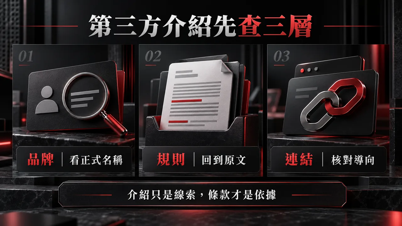 第三方娛樂平台介紹查核：品牌、規則與導流連結資訊圖