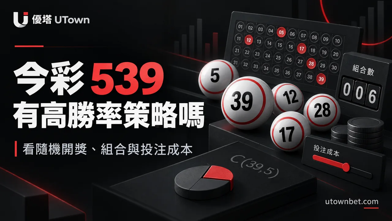 今彩 539 有高勝率策略嗎？隨機開獎、組合數與預算界線精選圖片