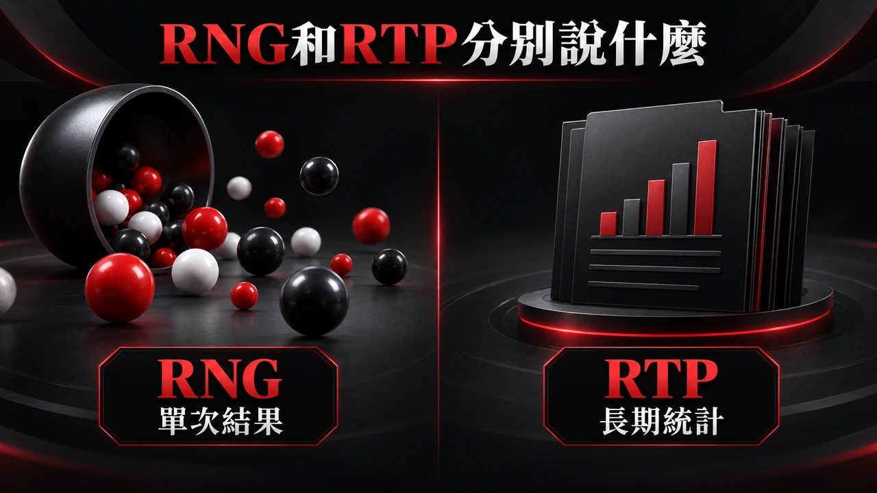 RNG和RTP分別說什麼資訊圖